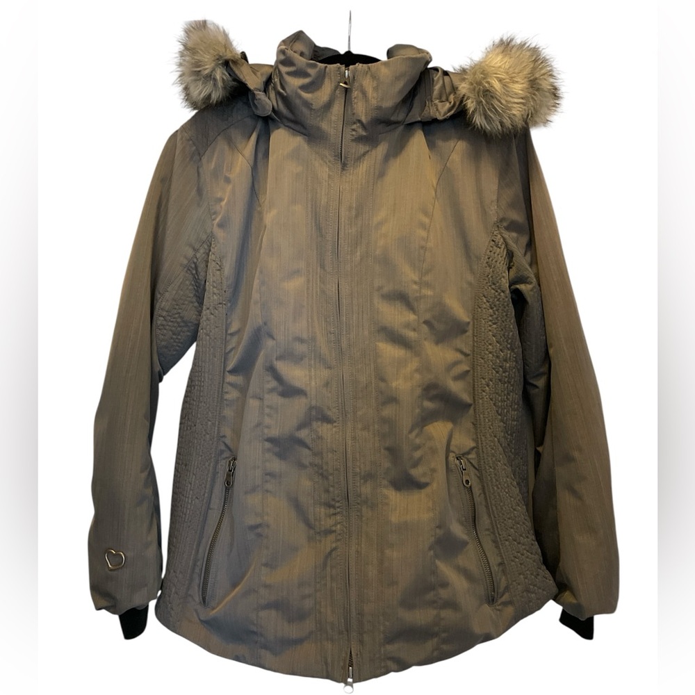 Obermeyer Black and Gray Winter Jacket